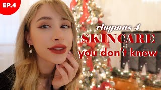 vlogmas episode 4 🎄 Skin care products & brands you dont know about