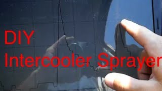 DIY Intercooler Sprayer / Mister | Lower Intake Temps | Increase Horse Power | Turbo Spec V