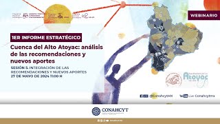 1er Informe Estratégico Cuenca del Alto Atoyac. Sesión 5