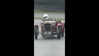 Pre-war racer shows the drifters how it's done in the wet | Goodwood Revival 2021