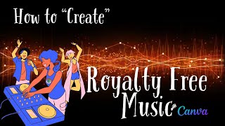 How to Create Royalty Free Music with Canva AI Music App Tutorial screenshot 3