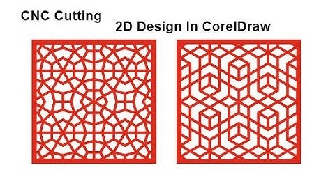 2D design In CorelDraw | How to create design in CorelDraw | CNC cutting # ZMS DESIGN HUB