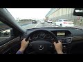 w212 Mercedes Benz e300 Elegance POV test daytime