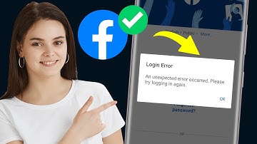 Facebook Unable To Login Problem | An Unexpected Error Occurred Please Try Logging In Again (2024)