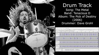 The Metal (Tenacious D) • Drum Track