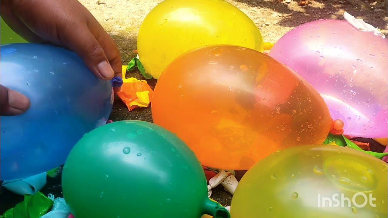 pop balloon popping water balloon water balloon (slow Motion