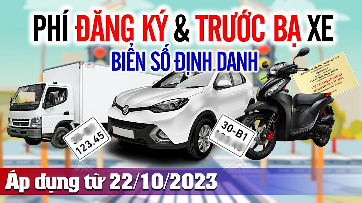 Lệ phí trước bạ xe máy cũ là bao nhiêu