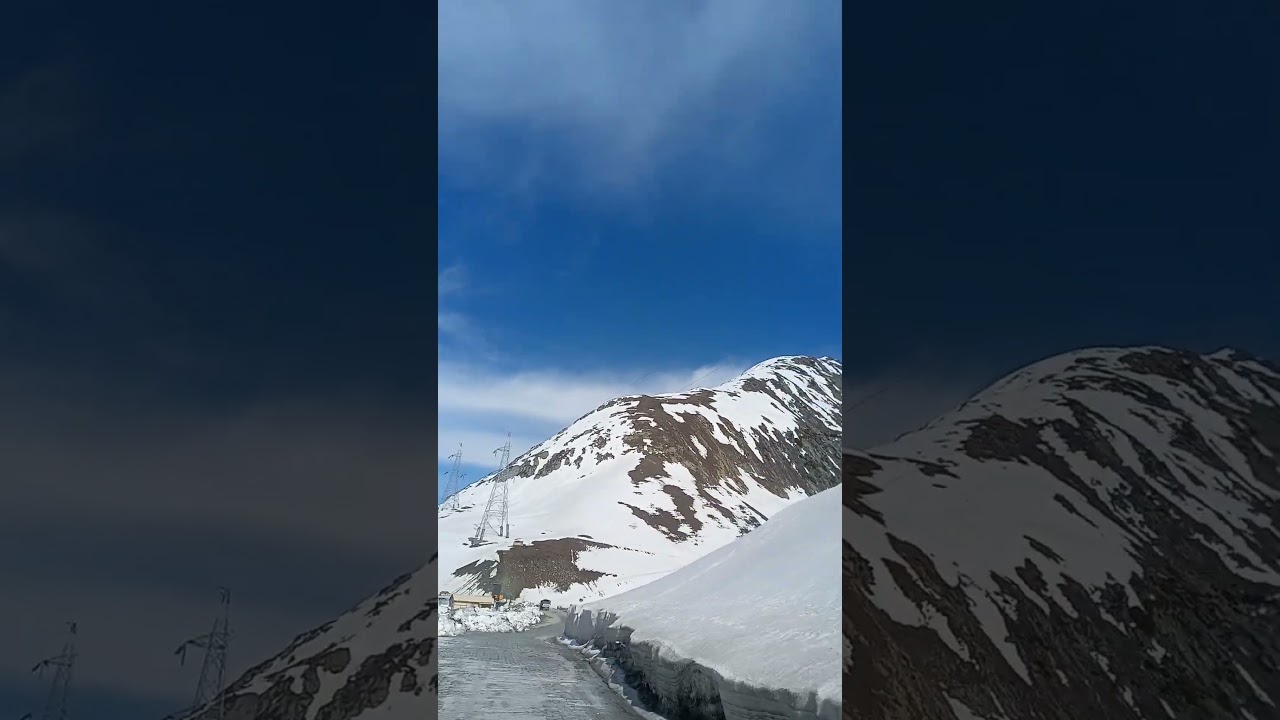 Ladakh srinagar road ....zojola pass