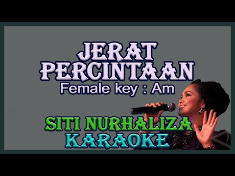 JERAT PERCINTAAN-Siti Nurhaliza|KARAOKE NADA WANITA​⁠ -Female-Cewek-Perempuan@ucokku