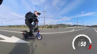 Goped Riders Three Wide Split