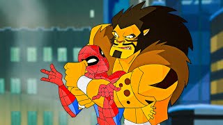 Spider-Man in a Fierce Battle Against the Sinister Six | The Spectacular Spider-Man
