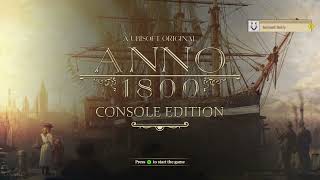 ANNO 1800: CONSOLE EDITION Title Screen Xbox Series X 14.08.26