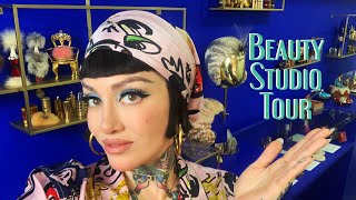 Vintage Makeup Collection  Beauty Studio Tour