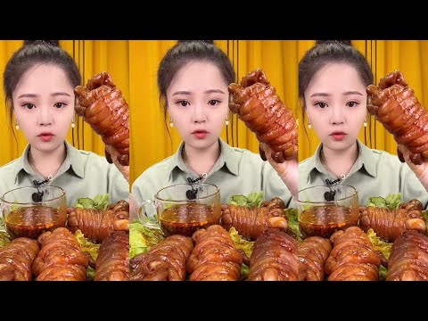 ASMR CHINESE MUKBANG FOOD EATING SHOW | Xiao Yu Mukbang 79