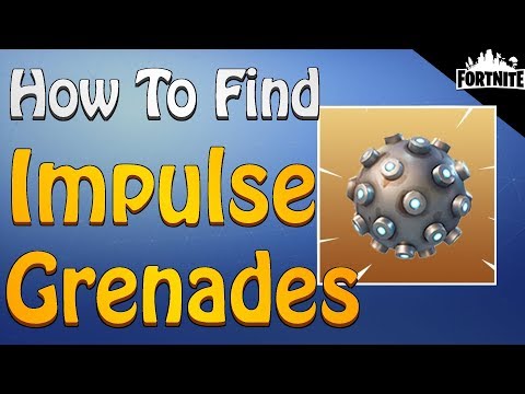 FORTNITE - How To Find And Use Impulse Grenades (Voting, Group Missions, Brave Beginnings Quest)