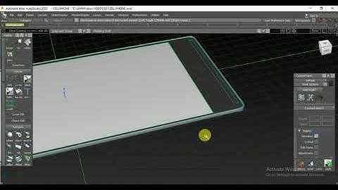 Autodesk Alias II Mobile styling tutorial 3