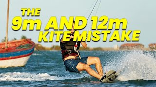 Kitesurfing mistake - the kite size screenshot 1