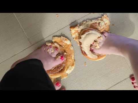 Crushing Peanut Butter Donuts Featuring @SecretSockSociety69 - Celebrating 500 Subscribers!