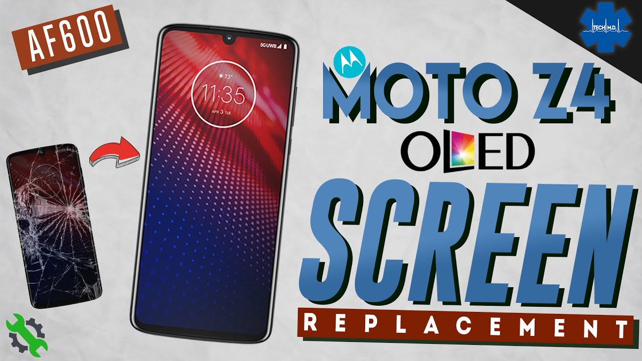 Moto Z4 OLED screen replacement detailed YouTube