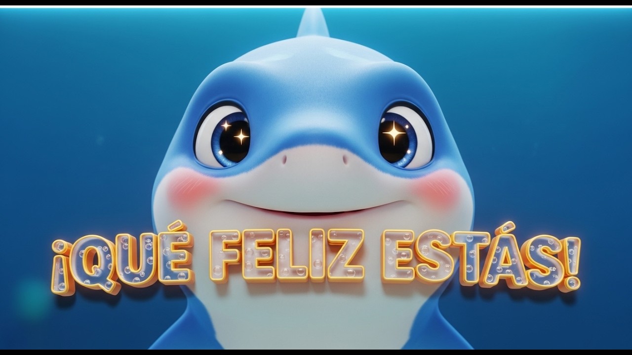Bebé Tiburón y las Burbujas Pop 🦈🫧 Canción Infantil Divertida en Español Para Niños y Bebés