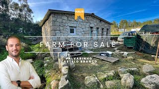 property stone construction, 1.6 hectares #offgrid 35 000€