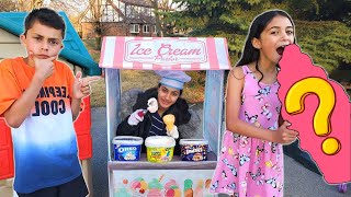 Heidi and Zidane's Giant Ice Cream Adventure 🍧 Kids video about friendship!