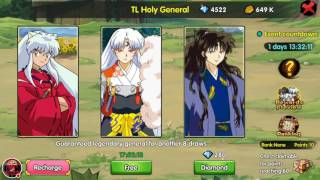 InuYasha Seek The Jade: 10character summon. Jus got 5star kaede and 5star gora...nuttin special screenshot 3