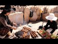 Grilled Chicken Kebab in Nature | Real Village Life &amp; Nomadic Women Cooking Chicken Kebab 🍗🌿