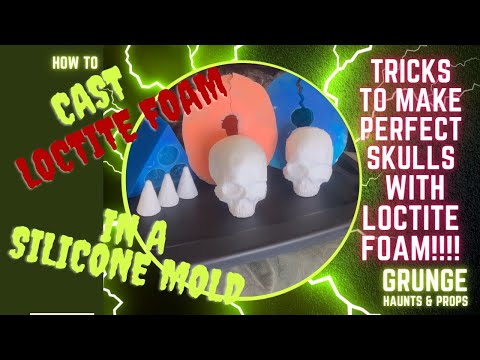 How to Cast Loctite foam in a Silicone Mold