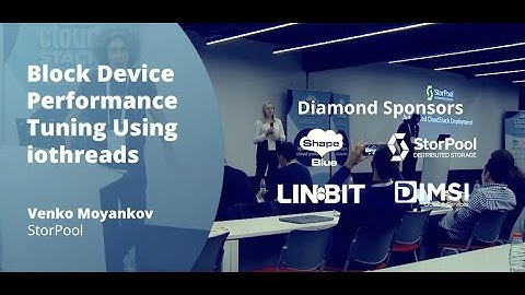 Block Device Performance Tuning Using iothreads - CloudStack Collaboration Conference 2022