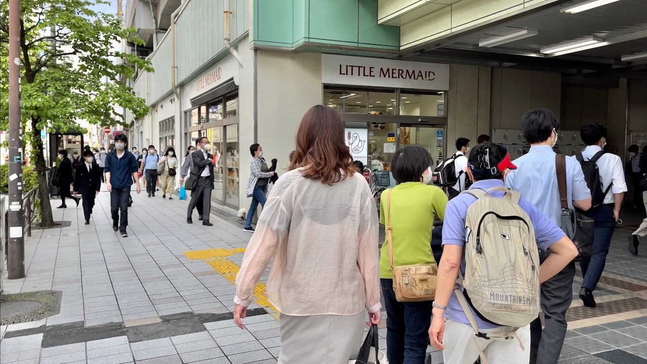 [JAPAN/Kawasaki]Musashi-Shinjo green promenade walking scenery[Kanagawa]