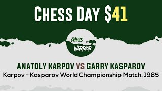 Anatoly Karpov vs Garry Kasparov | Karpov - Kasparov World Championship Match, 1985