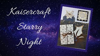 Kaisercraft Starry Night Collection Flip Through Cards and More