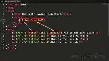 CSS [attr~=value] selector