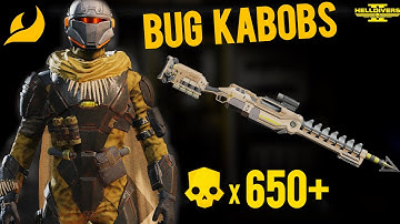 HELLDIVERS 2: SKEWERING BUGS WITH THE SPEAR GUN (SOLO MAX DIFFICULTY NO DEATHS) 