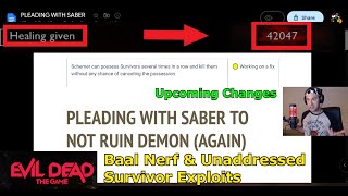 Balance Talk: Devs Nerfing Baal & Not Addressing Survivor Exploits | Evil Dead: The Game