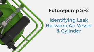 Futurepump SF2: Identifying a leak between the air vessel and cylinder