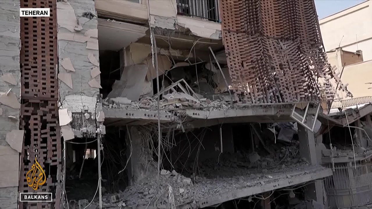 أضرار مادية كبيرة في طهران عقب الهجمات الإسرائيلية