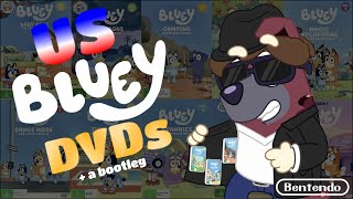 Bentendo reviews the U.S. Bluey DVDs + a bootleg...