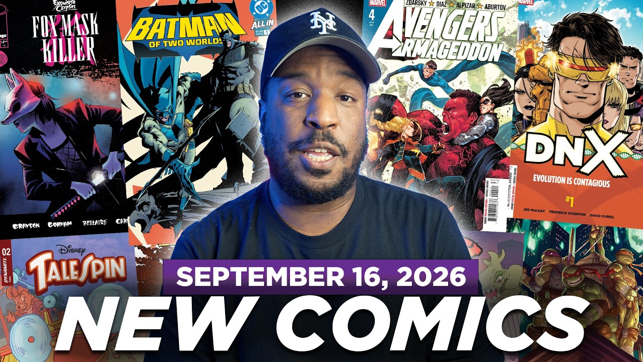 NEW COMIC BOOK DAY 9/16/26 | BATMAN OF TWO WORLDS #1, ABSOLUTE CASSANDRA CAIN #1, DNX #1