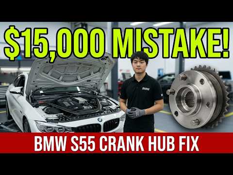 Why Every BMW S55 Owner Needs a Keyed Crank Hub Upgrade