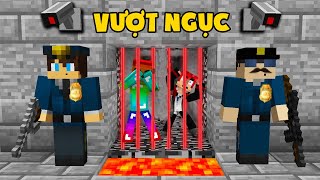 MINI GAME : VƯỢT NGỤC ** NOOB VÀ VANH VƯỢT NGỤC KHỎI NHÀ TÙ CỦA HACKER THÀNH CÔNG TRONG MINECRAFT ??