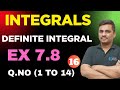 2nd PU MATHS INTEGRALS || DEFINITE INTEGRALS || EXERCISE 7. 8 CLASS 12TH MATHS || PART - 16