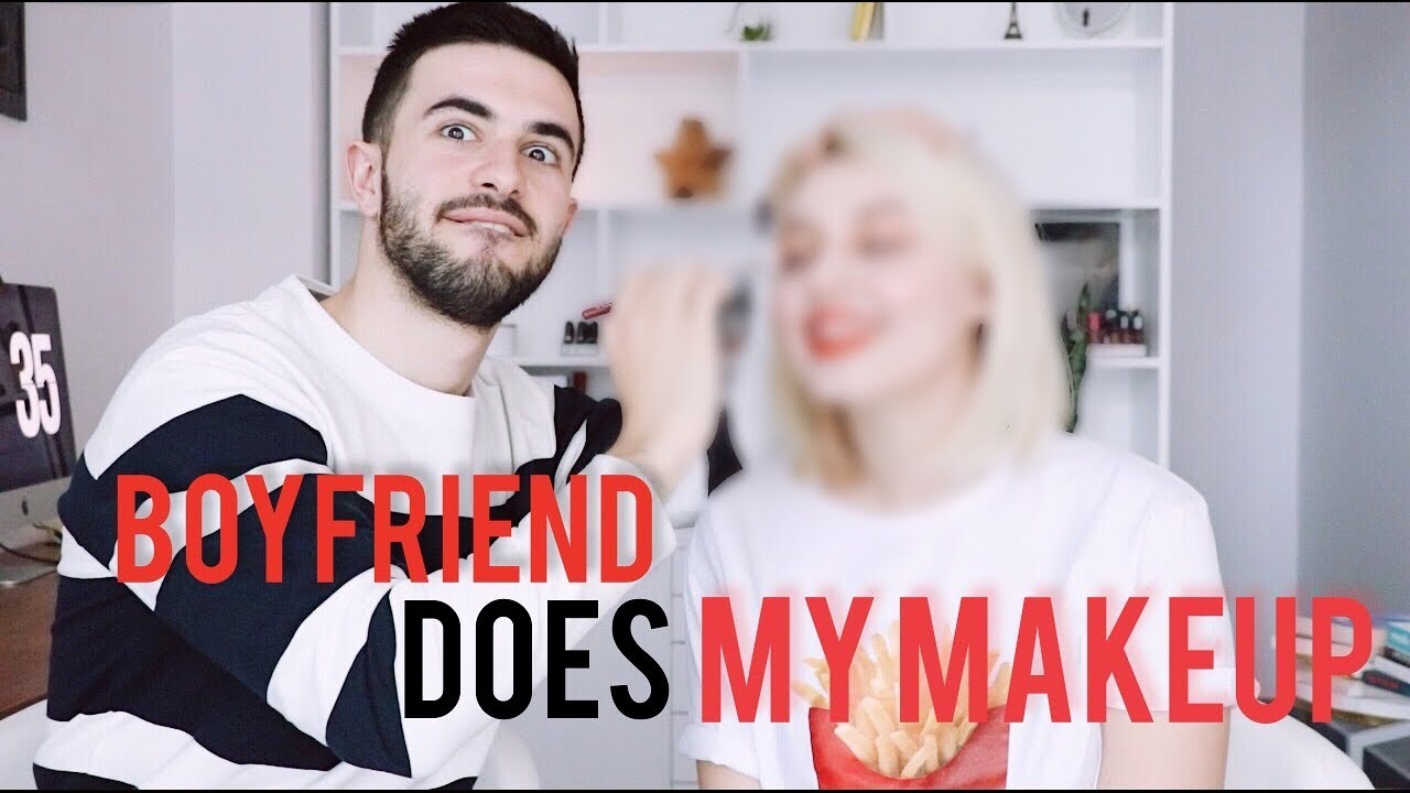 I DASHURI ME BEN MAKEUP - IN !!! | BOYFRIEND DOES MY MAKEUP !! | SARA KARAJ