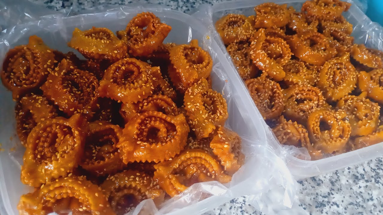 الشباكية التقليدية ناجحة على طريقة الشاف عبير القباج @abirkabbaj7215 