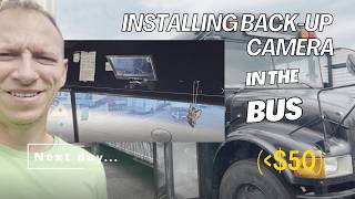 Installing Backup Camera on the Bus - DIY Under $50