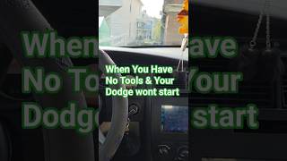 2007 Dodge Charger. No tools, no start, no problem.  #autorepair