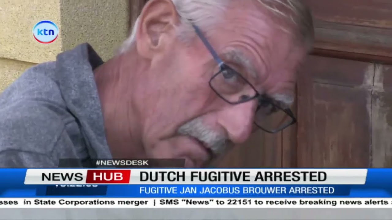 Dutch fugitive Jan Jacobus Brouwer arrested