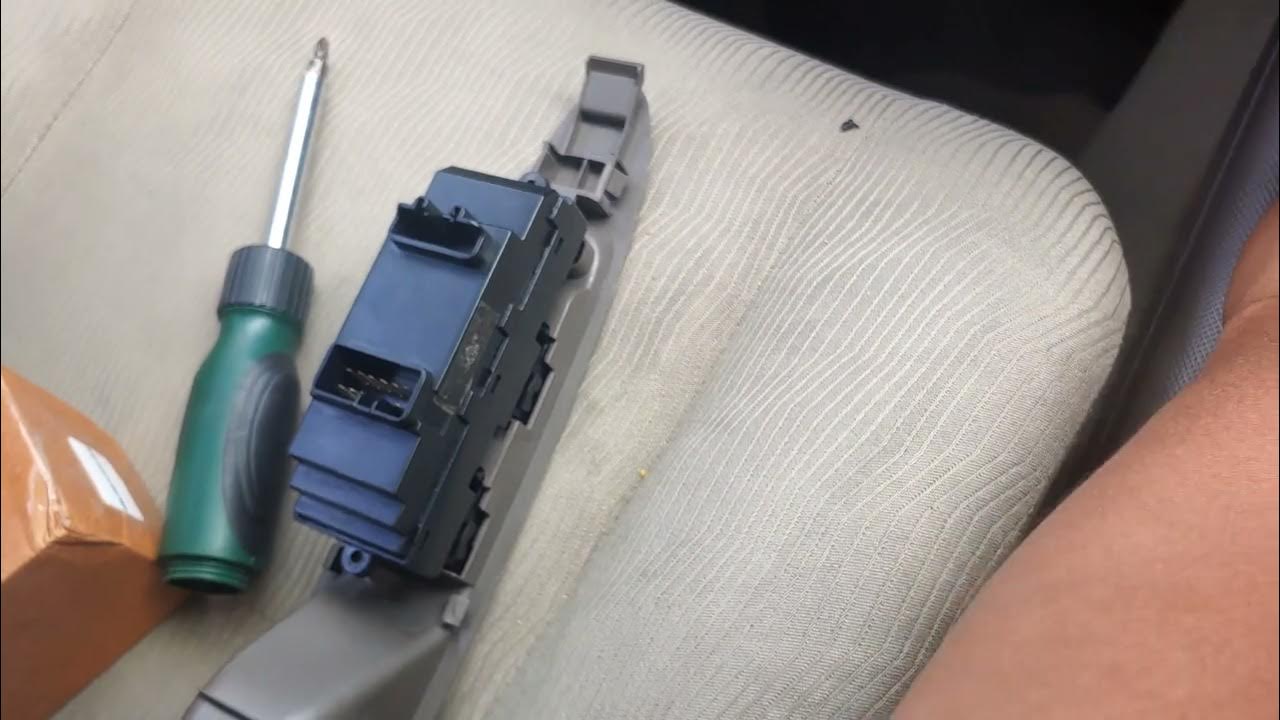 Fix broken power window switch toyota avanza 1.5G year 2006 YouTube