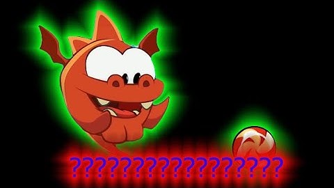 6 Om Nom Turns into Dragon "Yummy Candy" Sound Variations in 38 Seconds